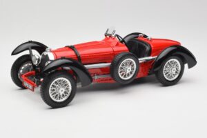 Bugatti Type 55 Червен Bburago 1:18 3009 Метал
