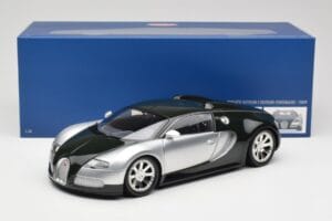 Bugatti Veyron Edition Centenaire Chrome Green Minichamps 1:18 100110852 Метал — снимка 8 от 8