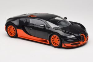 Bugatti Veyron Super Sport Top Gear Edition Minichamps 1:18 519101101 Метал — снимка 6 от 8