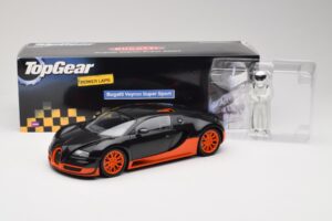 Bugatti Veyron Super Sport Top Gear Edition Minichamps 1:18 519101101 Метал — снимка 8 от 8