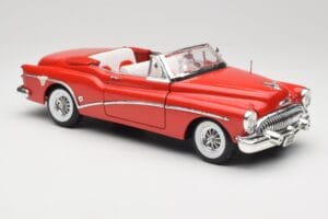 Buick Skylark Червен Motormax 1:18 411393-M1 Метал — снимка 6 от 8