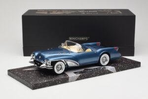 Buick Wildcat II Concept Син Minichamps 1:18 107141220 Метал — снимка 6 от 6