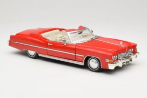 Cadillac Eldorado Кабриолет Червен Anson 1:18 30387 Метал — снимка 6 от 8
