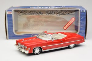 Cadillac Eldorado Кабриолет Червен Anson 1:18 30387 Метал — снимка 8 от 8