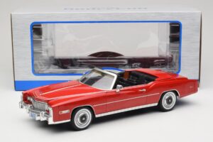 Cadillac Eldorado Кабриолет Червен MCG 1:18 MCG18471 Метал — снимка 8 от 8