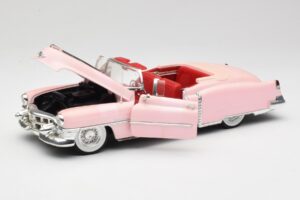 Cadillac Eldorado Розов Anson 1:18 30371 Метал — снимка 2 от 8