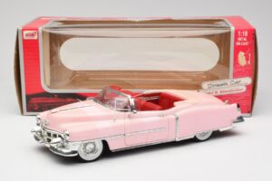 Cadillac Eldorado Розов Anson 1:18 30371 Метал — снимка 8 от 8