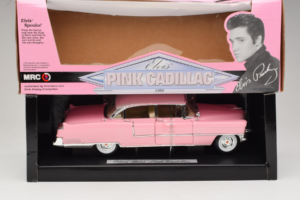 Cadillac Elvis Presley's Розов MRC 1:18 79201 Метал — снимка 3 от 3
