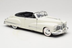 Cadillac Series 62 Кабриолет Бял Anson 1:18 30335 Метал — снимка 6 от 8