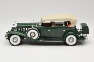 Cadillac Sport Phaeton Зелен Anson 1:18 30383 Метал — снимка 5 от 9