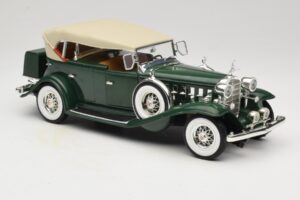 Cadillac Sport Phaeton Зелен Anson 1:18 30383 Метал — снимка 7 от 9