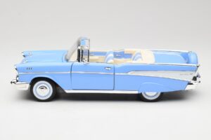 Chevrolet Bel Air Кабриолет Синьо Road Signature 1:18 55/1/0863 Метал — снимка 4 от 8