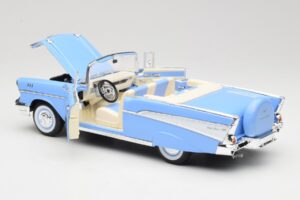 Chevrolet Bel Air Кабриолет Синьо Road Signature 1:18 55/1/0863 Метал — снимка 5 от 8