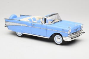 Chevrolet Bel Air Кабриолет Синьо Road Signature 1:18 55/1/0863 Метал — снимка 6 от 8