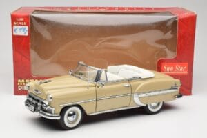 Chevrolet Bel Air Кабриолет Кремав Sun Star 1:18 1623 Метал — снимка 8 от 8