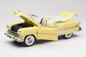 Chevrolet Bel Air Кабриолет Жълт Sun Star 1:18 1712 Метал — снимка 2 от 8