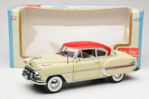 Chevrolet Bel Air Бежов Sun Star 1:18 1600 Метал — снимка 8 от 8