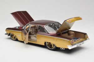 Chevrolet Bel Air Златен & Кафяв Maisto 1:18 31064 Метал — снимка 5 от 8