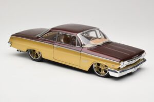 Chevrolet Bel Air Златен & Кафяв Maisto 1:18 31064 Метал — снимка 6 от 8