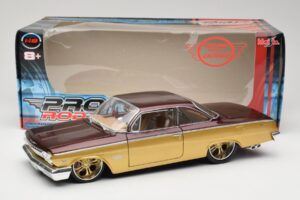 Chevrolet Bel Air Златен & Кафяв Maisto 1:18 31064 Метал — снимка 8 от 8