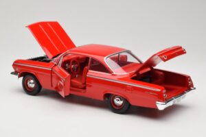 Chevrolet Bel Air Червен Maisto 1:18 31641 Метал — снимка 5 от 8