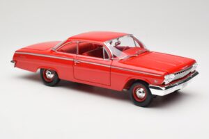 Chevrolet Bel Air Червен Maisto 1:18 31641 Метал — снимка 6 от 8