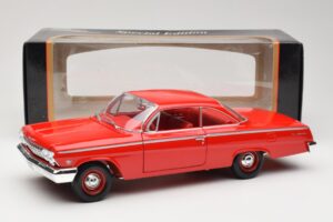 Chevrolet Bel Air Червен Maisto 1:18 31641 Метал — снимка 8 от 8