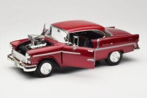 Chevrolet Bel Air Червен Motormax 1:18 73100TC-M1 Метал — снимка 2 от 8