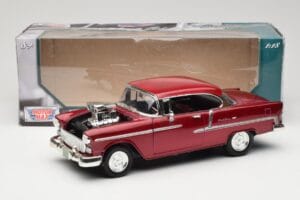Chevrolet Bel Air Червен Motormax 1:18 73100TC-M1 Метал — снимка 8 от 8