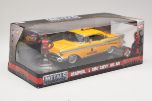 Chevrolet Bel Air Taxi Deadpool Metals Diecast 1:24 30290 Метал — снимка 2 от 3