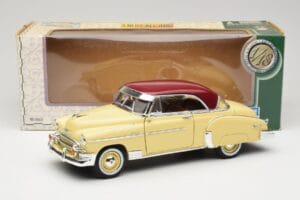 Chevrolet Bel Air Жълт & Червен Motormax 1:18 73111 Метал — снимка 8 от 8