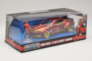 Chevrolet Camaro Iron Man С Фигурка Metals Diecast 1:24 99724 Метал — снимка 2 от 3