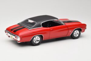 Chevrolet Chevelle SS 454 Червен Maisto 1:18 531892 Метал — снимка 3 от 8