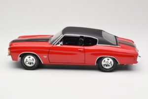 Chevrolet Chevelle SS 454 Червен Maisto 1:18 531892 Метал — снимка 4 от 8