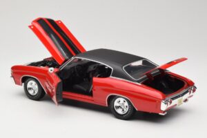 Chevrolet Chevelle SS 454 Червен Maisto 1:18 531892 Метал — снимка 5 от 8