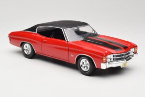 Chevrolet Chevelle SS 454 Червен Maisto 1:18 531892 Метал — снимка 6 от 8