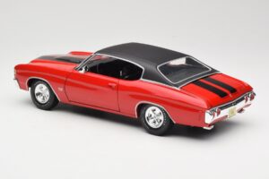 Chevrolet Chevelle SS 454 Червен Maisto 1:18 531892 Метал — снимка 7 от 8