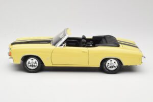 Chevrolet Chevelle SS 454 Жълт Maisto 1:18 531890 Метал — снимка 4 от 8