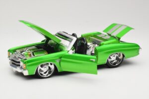 Chevrolet Chevelle SS Кабриолет Зелен Maisto 1:18 31099 Метал — снимка 2 от 8