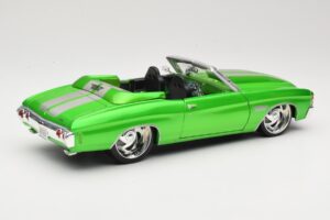 Chevrolet Chevelle SS Кабриолет Зелен Maisto 1:18 31099 Метал — снимка 3 от 8