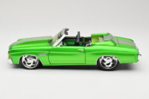 Chevrolet Chevelle SS Кабриолет Зелен Maisto 1:18 31099 Метал — снимка 4 от 8