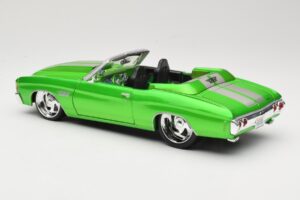 Chevrolet Chevelle SS Кабриолет Зелен Maisto 1:18 31099 Метал — снимка 7 от 8