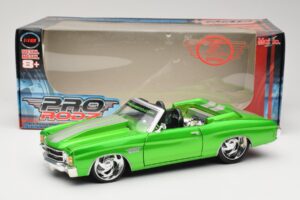 Chevrolet Chevelle SS Кабриолет Зелен Maisto 1:18 31099 Метал — снимка 8 от 8