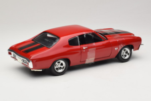 Chevrolet Chevelle SS Fast & Furious Червен Johnny Lightning 1:18 39578 Метал — снимка 2 от 6
