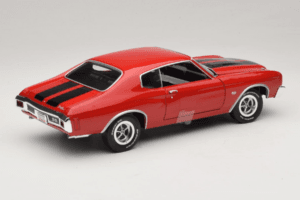 Chevrolet Chevelle SS Червен Jack Reacher Auto World 1:18 AWSS109/06 Метал — снимка 3 от 8