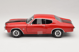 Chevrolet Chevelle SS Червен Jack Reacher Auto World 1:18 AWSS109/06 Метал — снимка 4 от 8