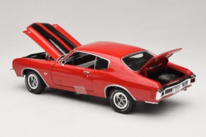 Chevrolet Chevelle SS Червен Jack Reacher Auto World 1:18 AWSS109/06 Метал — снимка 5 от 8