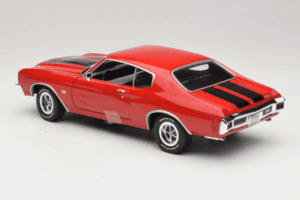 Chevrolet Chevelle SS Червен Jack Reacher Auto World 1:18 AWSS109/06 Метал — снимка 7 от 8