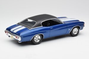 Chevrolet Chevelle SS 454 Синьо Maisto 1:18 531886 Метал — снимка 3 от 8