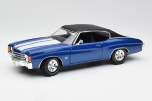 Chevrolet Chevelle SS 454 Синьо Maisto 1:18 531886 Метал